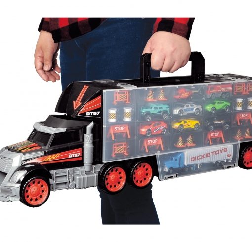 Alternative view of SET CAMION DA TRASPORTO CON ESPOSITORE - DICKIE TOYS