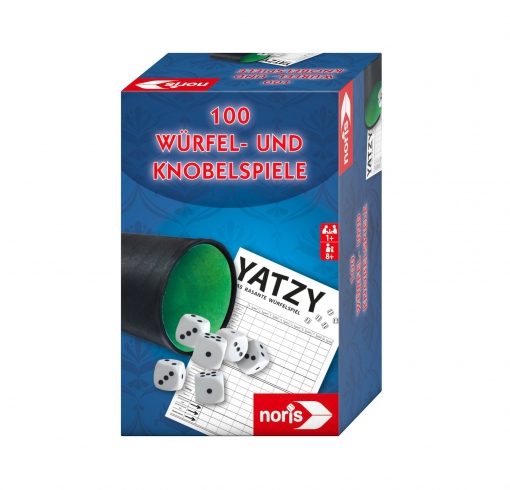 100 GIOCHI DI DADI E PUZZLE - DE - NORIS