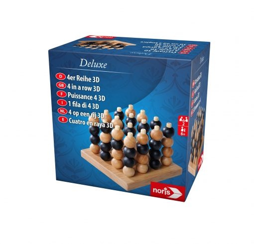 IN FILA DI 4 3D DELUXE - MULTILINGUA - NORIS