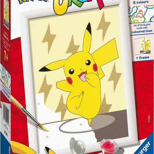 Alternative view of CREART PIKACHU - RAVENSBURGER