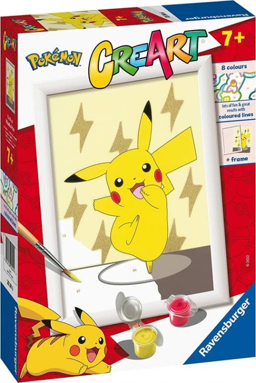 Alternative view of CREART PIKACHU - RAVENSBURGER