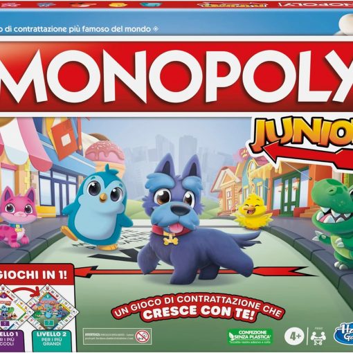 MONOPOLY JUNIOR 2 GIOCATORI - HASBRO GAMING - IT
