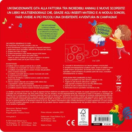 Alternative view of GIORNATA ALLA FATTORIA - I TOCCA ASCOLTA -  LIBRO