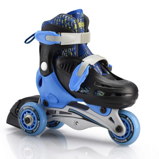 PATTINI REGOLABILI BLU 26/30 - NEW BOUNCE