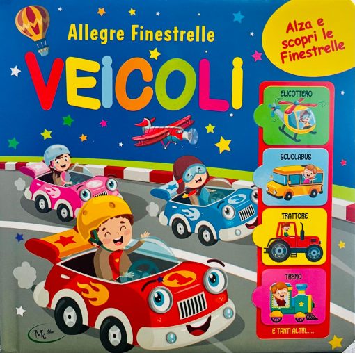 ALLEGRE FINESTRELLE VEICOLI - LIBRO