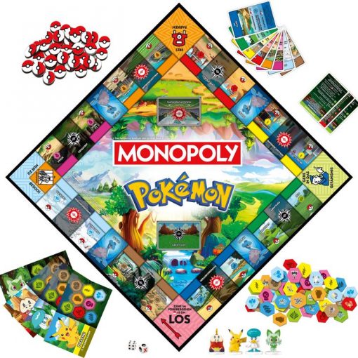 Alternative view of MONOPOLY POKEMON - HASBROGAMING - IT
