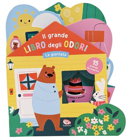 IL GRANDE LIBRO DEGLI ODORI "LA GIORNATA" - ED. A COLORI - LIBRO
