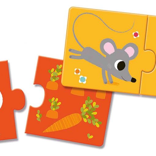 Alternative view of DUO PUZZLE - A TAVOLA - DJECO