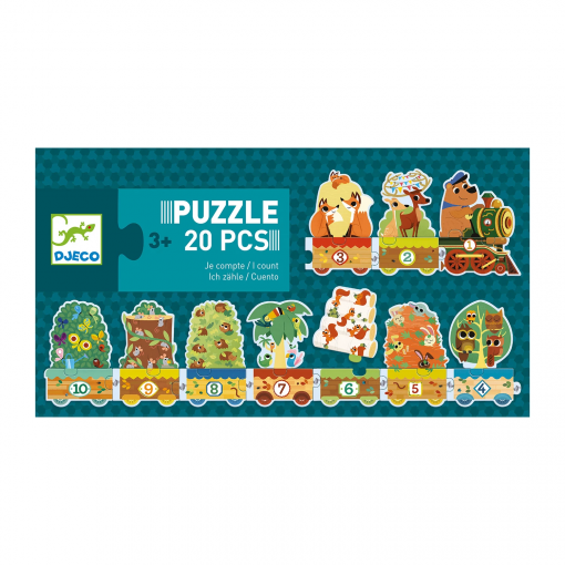 DUO PUZZLE - IO CONTO - DJECO