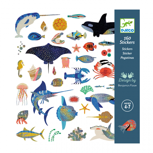 ADESIVI OCEANO METALLICI - DJECO