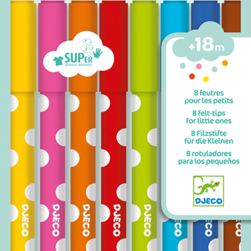 6 PENNARELLI COLORATI - DJECO