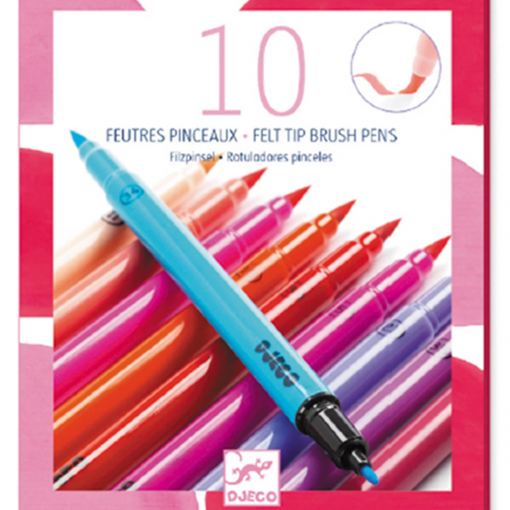 10 PENNELLI IN FELTRO - DJECO