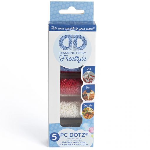DIAMOND PAINTING 5 COLORI BASE - DIAMOND DOTZ