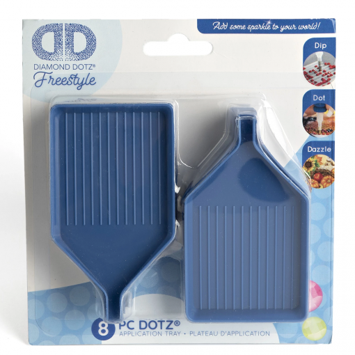 DIAMOND PAINTING  VASSOI 8 PZ - DIAMOND DOTZ