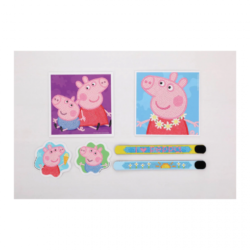 Alternative view of DIAMOND PAINTING  PEPPA PIG - DIAMOND DOTZ