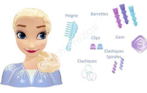Alternative view of FROZEN ELSA STYLING HAIR - GRANDI GIOCHI