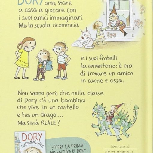 Alternative view of DORY FANTASMAGORICA TROVA UN AMICA -  LIBRO