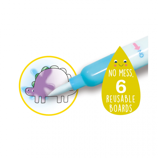 Alternative view of LIBRO ATTIVITÀ DINOSAURI 3 IN 1 - AVENIR