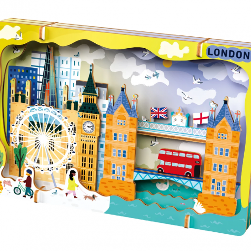 Alternative view of SET DI ARTIGIANATO 3D LONDRA - AVENIR