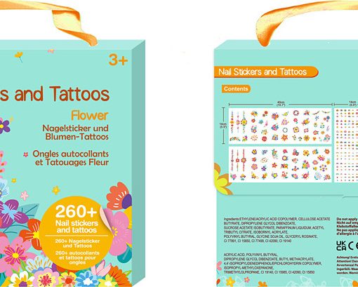 Alternative view of ADESIVI PER UNGHIE E TATTOO FIORI - AVENIR
