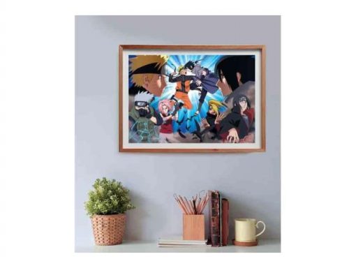 Alternative view of CUBO PUZZLE 500PZ  ANIME NARUTO - CLEMENTONI