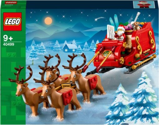 Alternative view of LA SLITTA DI BABBO NATALE - 40499 - LEGO
