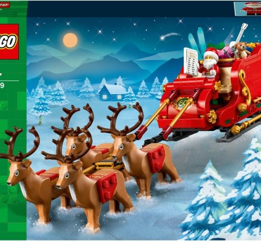 Alternative view of LA SLITTA DI BABBO NATALE - 40499 - LEGO