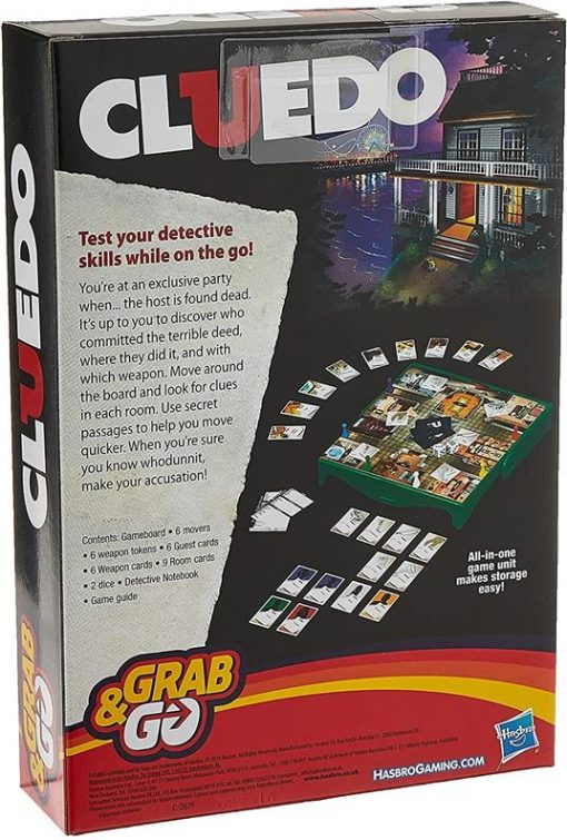 Alternative view of CLUEDO VIAGGIO - HASBROGAMING - IT