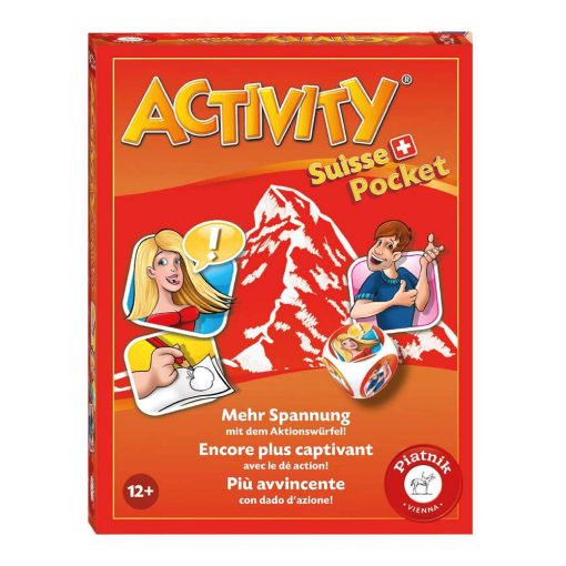 ACTIVITY SUISSE POCKET - MULTILINGUA - PIATNIK