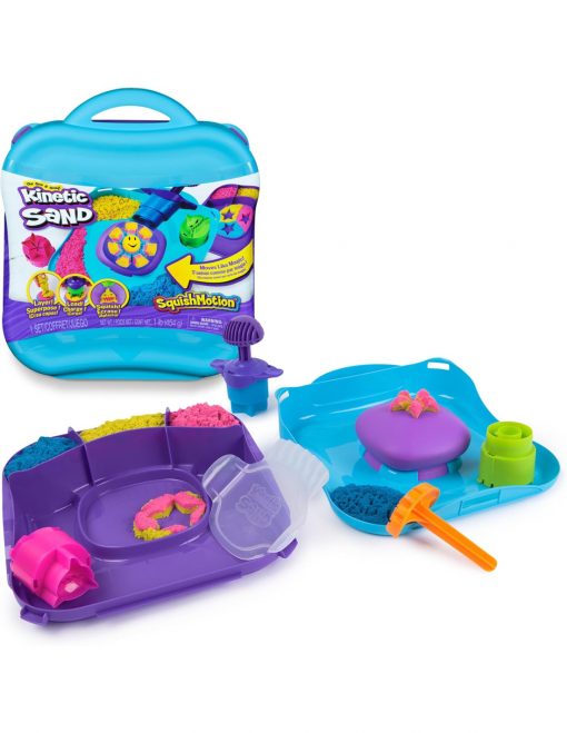 KINETIC SAND PLAYSET SQUISH MOTION - SPINMASTER