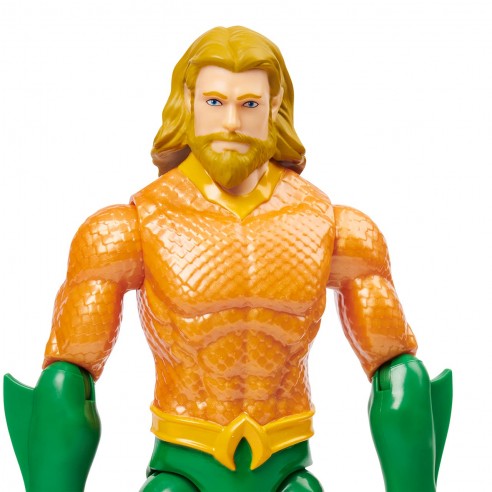 Alternative view of ACQUAMAN FIGURA 30 CM - SPINMASTER