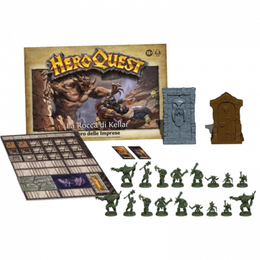 Alternative view of HEROQUEST LA ROCCA DI KELLAR - HASBRO - ITALIANO