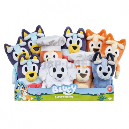 BLUEY PELUCHE 20 CM ASSORTITI - GIOCHI PREZIOSI