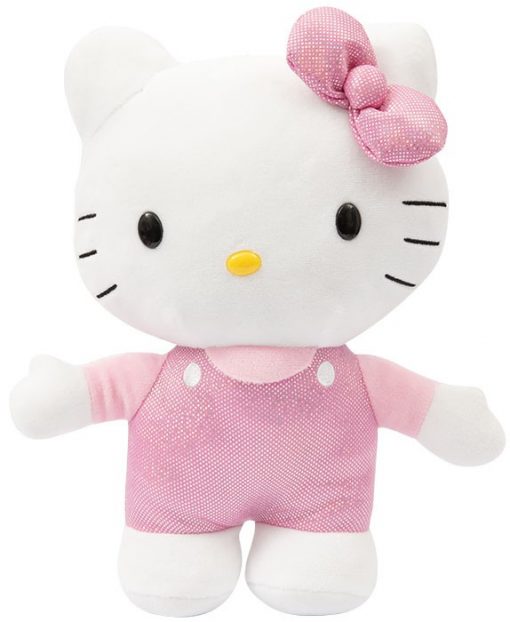 PELUCHE 30CM PINK SPOT SPARKLE - HELLO KITTY - GIOCHI PREZIOSI