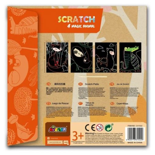 Alternative view of KRATZBILDER - ANIMALI - AVENIR