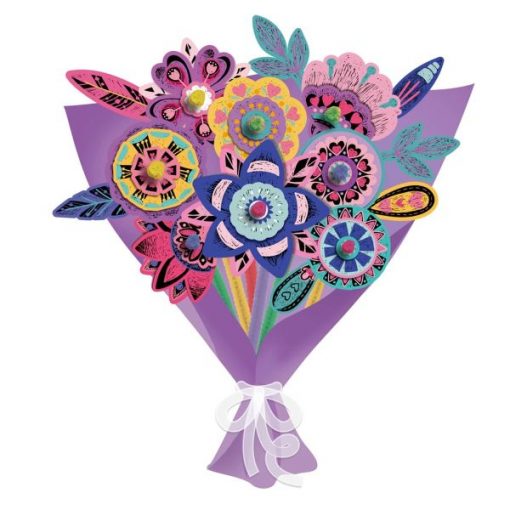 Alternative view of KRATZBILDER BOUQUET - FIORI - AVENIR