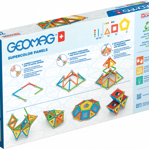 Alternative view of 379 SUPERCOLOR PANELS RECYCLED 78 - GEOMAGWORLD