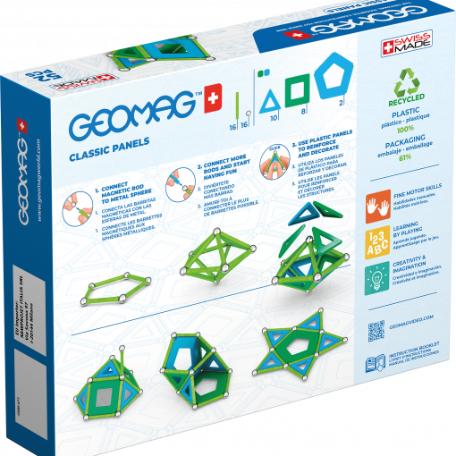 Alternative view of 471 CLASSIC PANELS RECYCLED 52 - GEOMAGWORLD