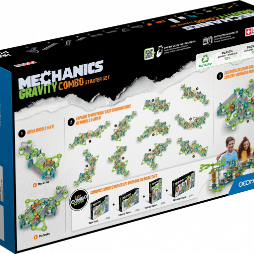 Alternative view of 757 MECHANICS GRAVITY COMBO STARTER SET 153 - GEOMAGWORLD