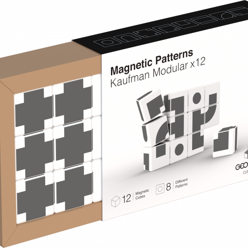 005 CUBE ART KAUFMAN MODULAR 12 - GEOMAGWORLD