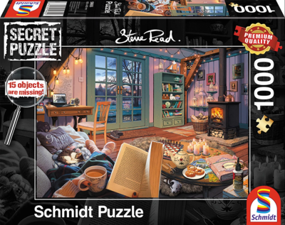 SECRET PUZZLE NELLA CASA VACANZE 1000 PZ - SCHMIDT
