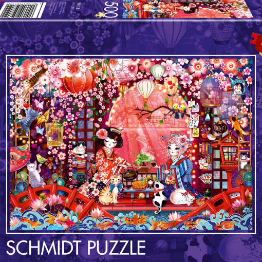 PUZZLE CERIMONIA DEL TE GIAPPONESE 500 PZ - SCHMIDT