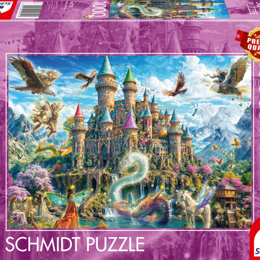 PUZZLE CASTELLO FIABESCO 1000 PZ - SCHMIDT