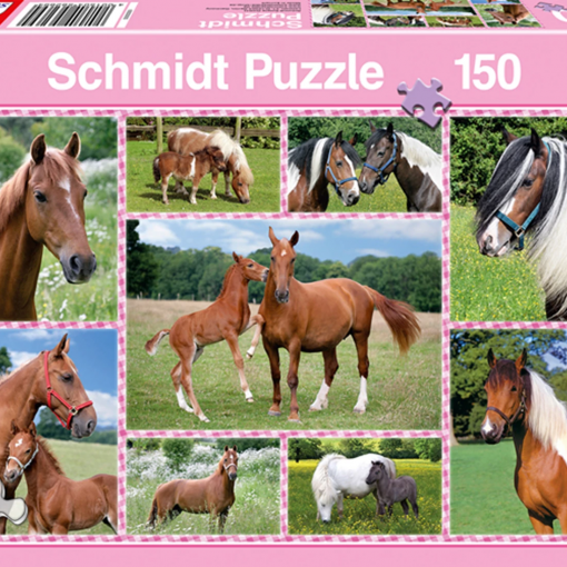 PUZZLE CAVALLI 150 PZ - SCHMIDT