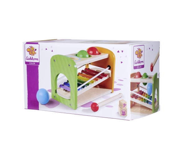XYLOPHON IN LEGNO CON GIOCO DI PALLE - EICHHORN
