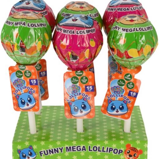 XL FUNNY MEGA LOLLIPOP - 135 GR