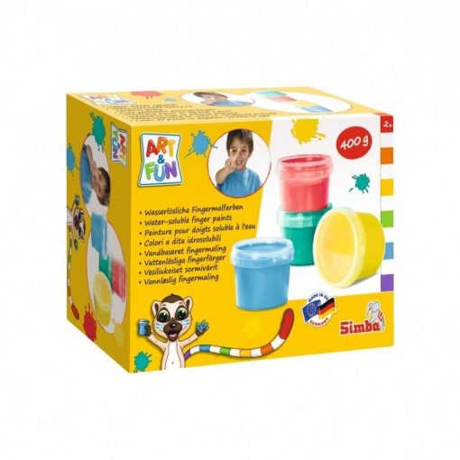 PITTURA PER LE DITA - 400G - ART&FUN - SIMBA