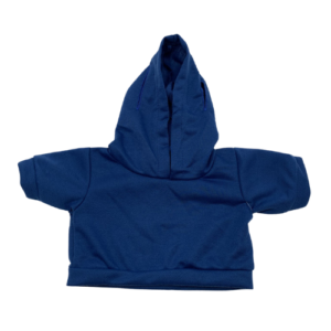 DARK BLUE HOODIE OUTFIT - 40CM - MAKE A TEDDY