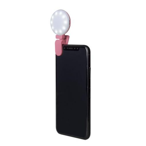 Alternative view of UNIVERSAL SELFIE FLASH LIGHT PINK - CELLY