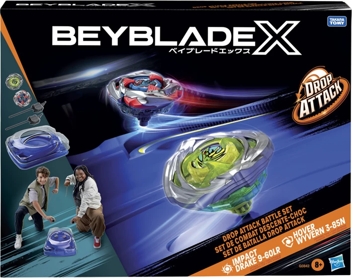 🟡 BEYBLADE X DROP ATTACK BATTLE SET - TOMY - BESTSELLER
